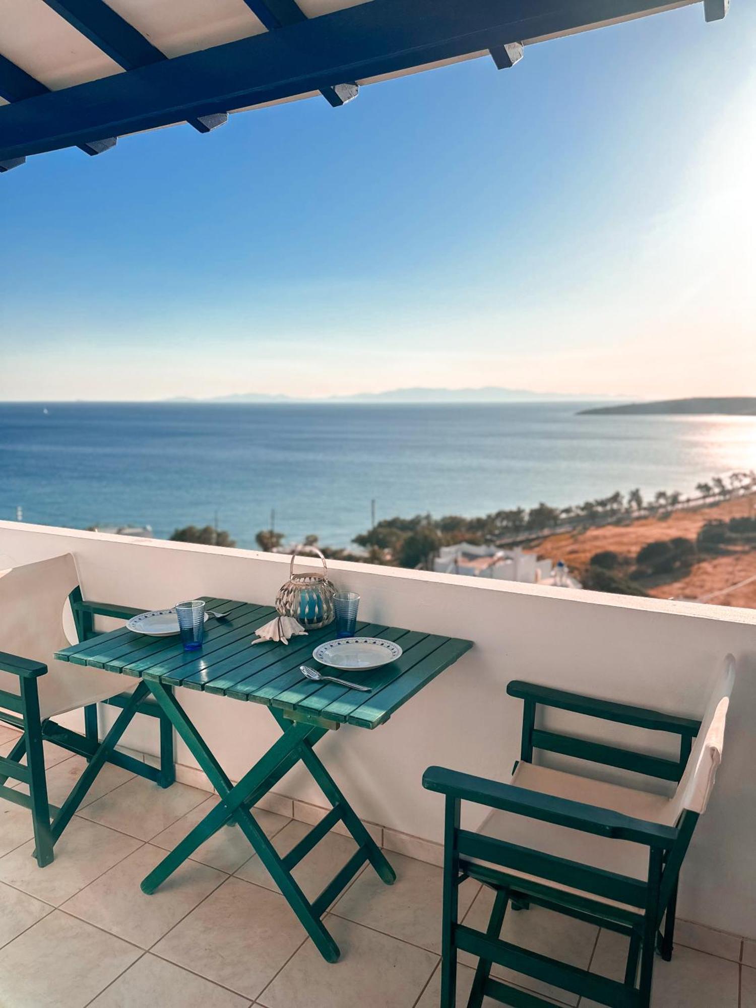Perastra Blue Orison House Tinos For 5 Persons With Seaviewヴィラ エクステリア 写真