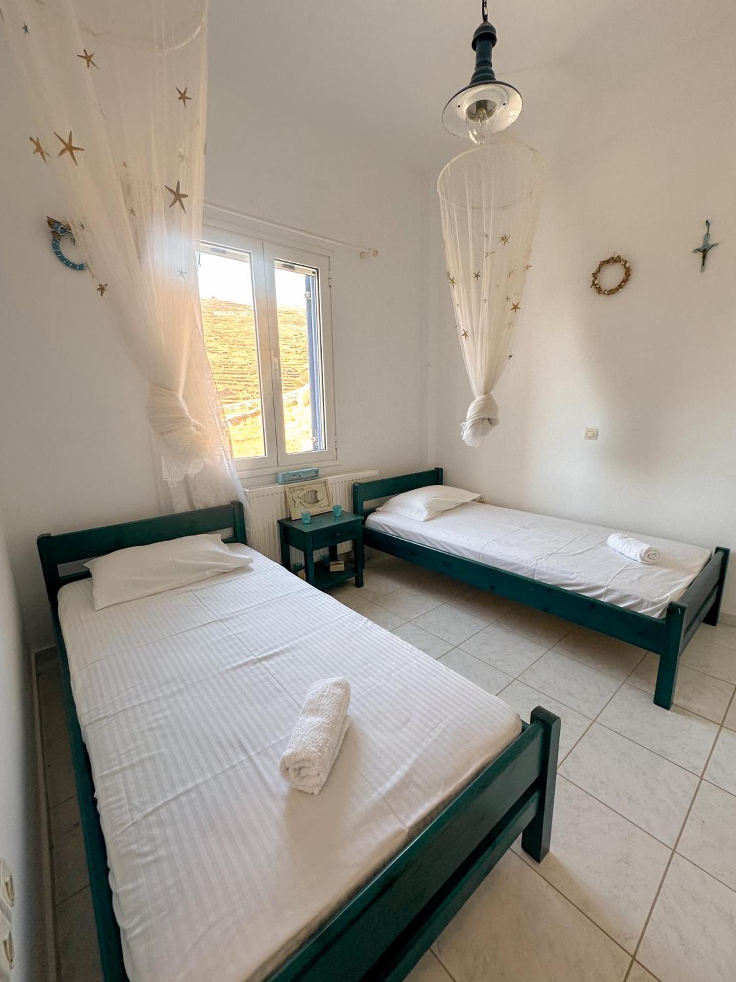 Perastra Blue Orison House Tinos For 5 Persons With Seaviewヴィラ エクステリア 写真
