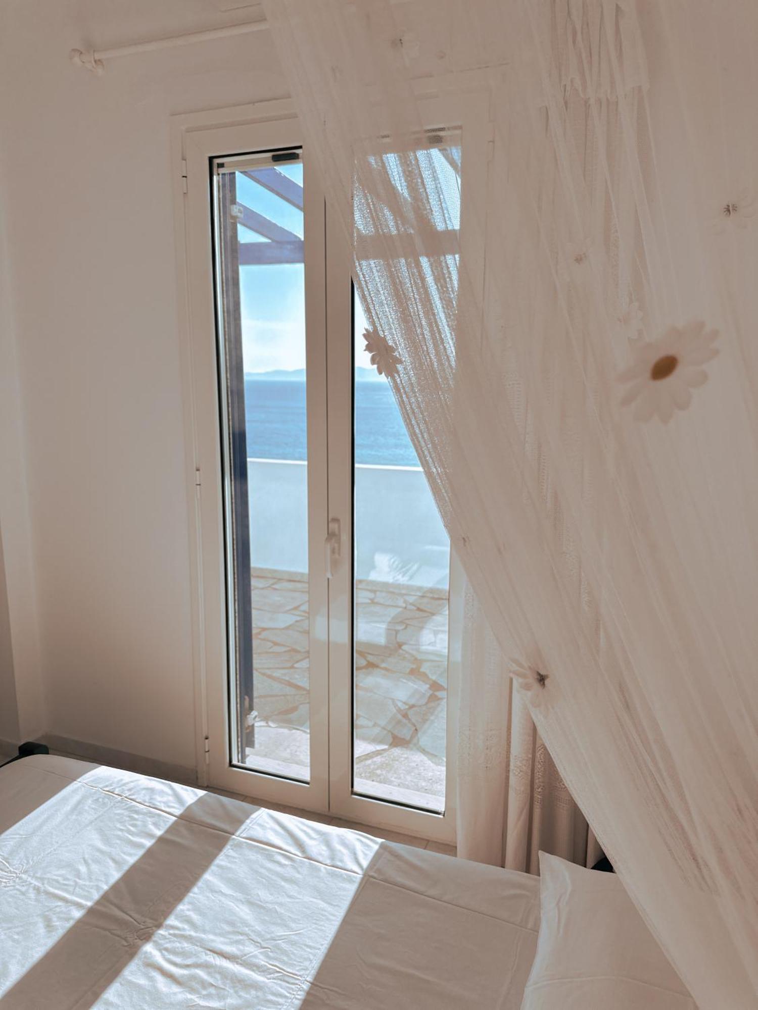 Perastra Blue Orison House Tinos For 5 Persons With Seaviewヴィラ エクステリア 写真