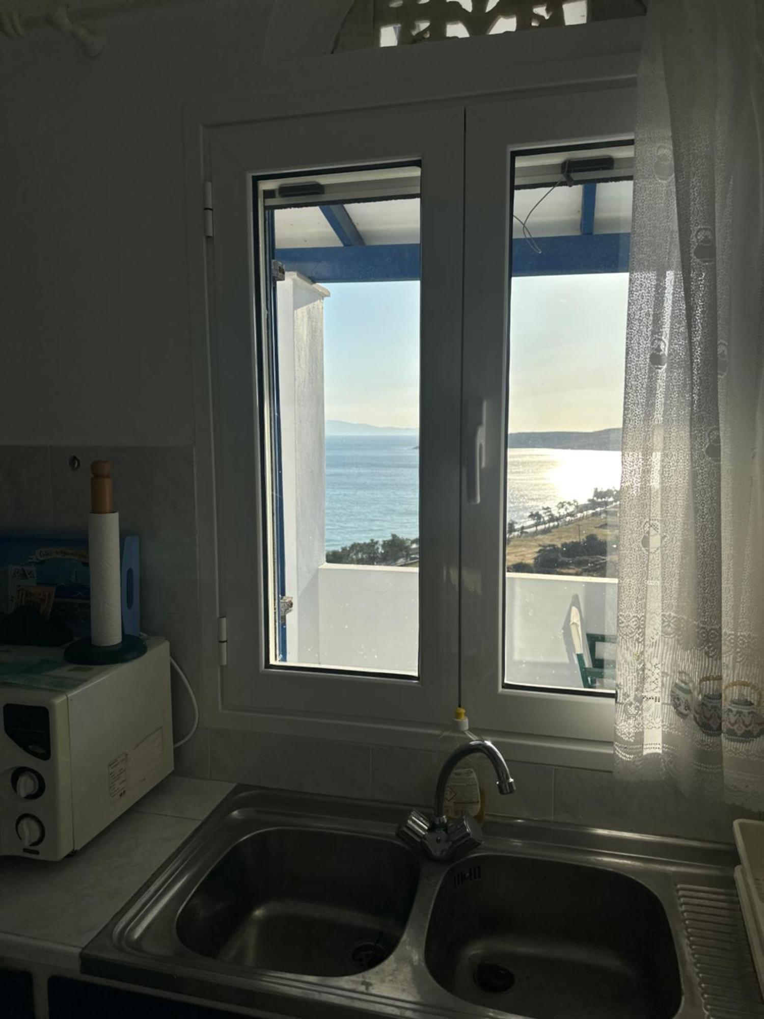 Perastra Blue Orison House Tinos For 5 Persons With Seaviewヴィラ エクステリア 写真