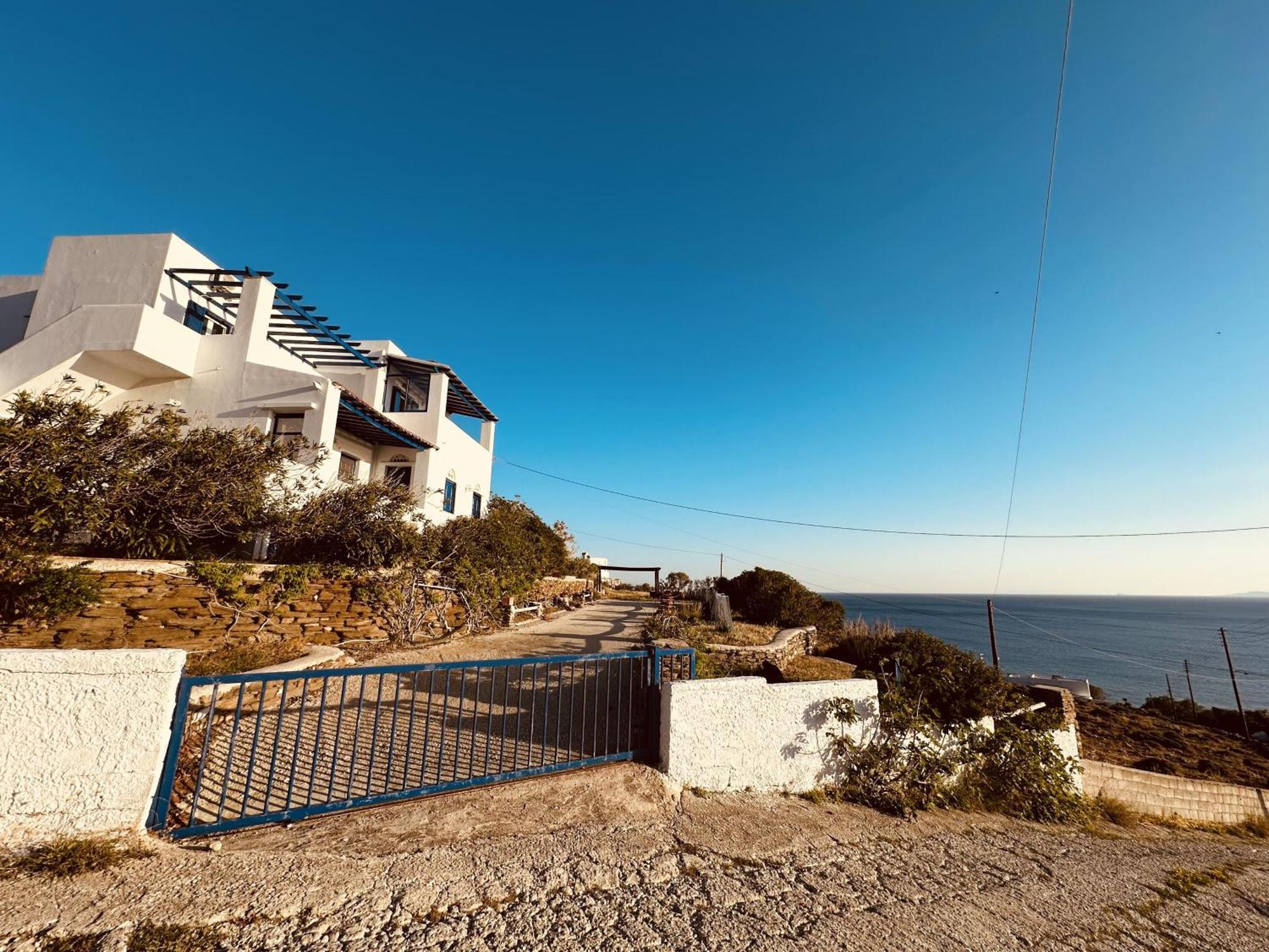 Perastra Blue Orison House Tinos For 5 Persons With Seaviewヴィラ エクステリア 写真